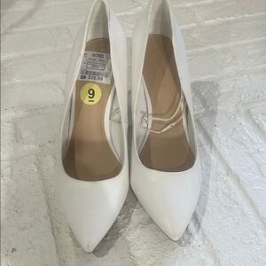Elegant White Women's Heels